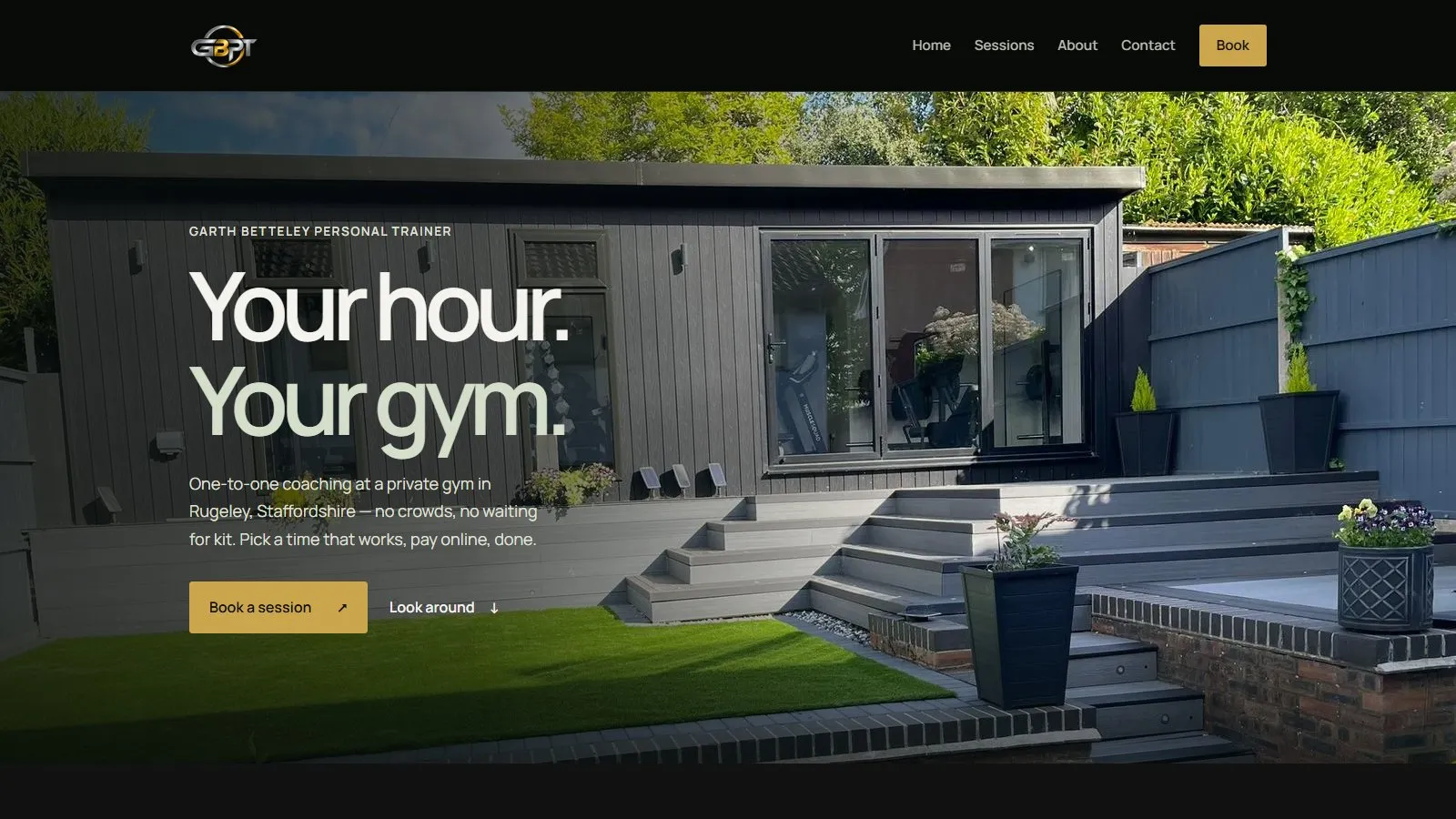 GBPT website design